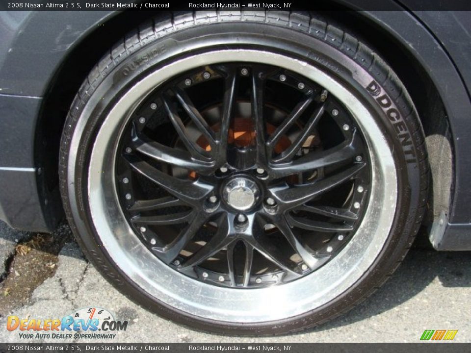 2008 Nissan Altima 2.5 S Dark Slate Metallic / Charcoal Photo #25