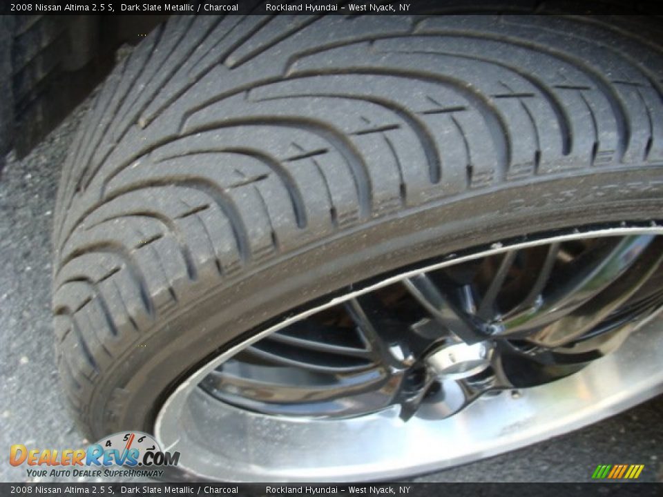 2008 Nissan Altima 2.5 S Dark Slate Metallic / Charcoal Photo #26