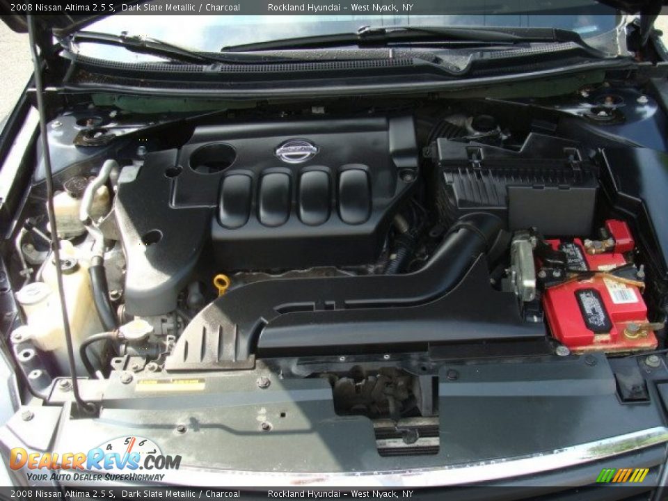 2008 Nissan Altima 2.5 S Dark Slate Metallic / Charcoal Photo #27