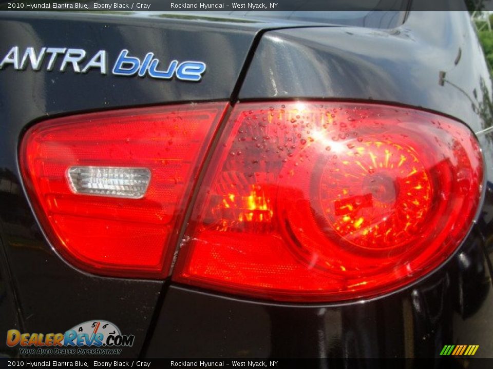 2010 Hyundai Elantra Blue Ebony Black / Gray Photo #20