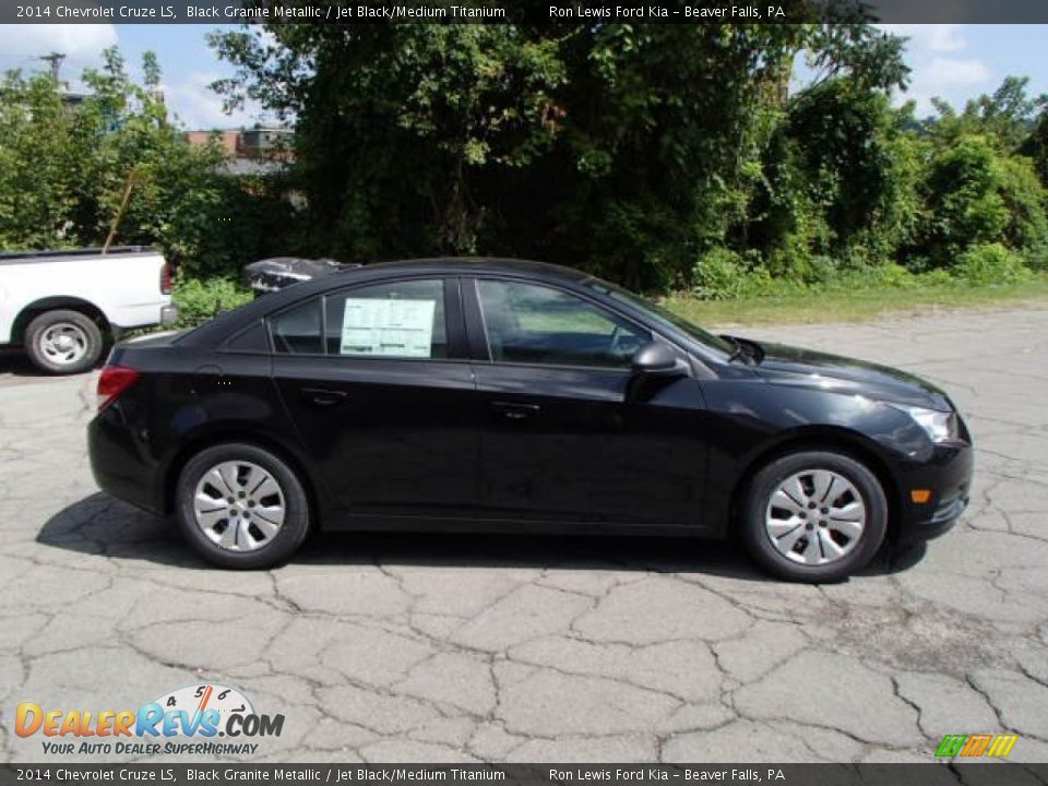 2014 Chevrolet Cruze LS Black Granite Metallic / Jet Black/Medium Titanium Photo #1