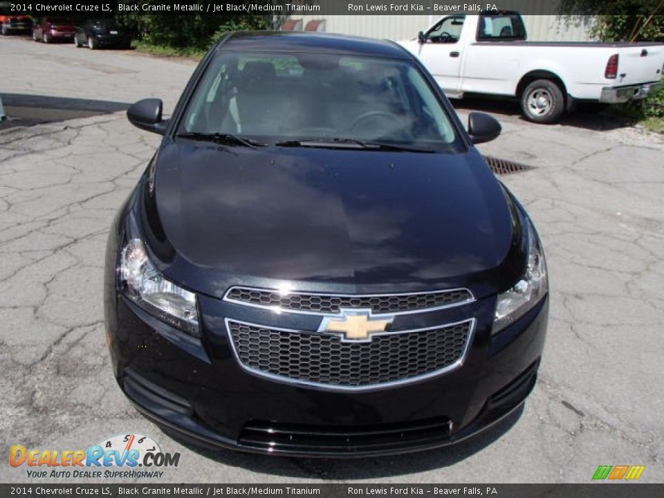 2014 Chevrolet Cruze LS Black Granite Metallic / Jet Black/Medium Titanium Photo #3