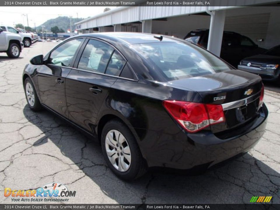 2014 Chevrolet Cruze LS Black Granite Metallic / Jet Black/Medium Titanium Photo #6