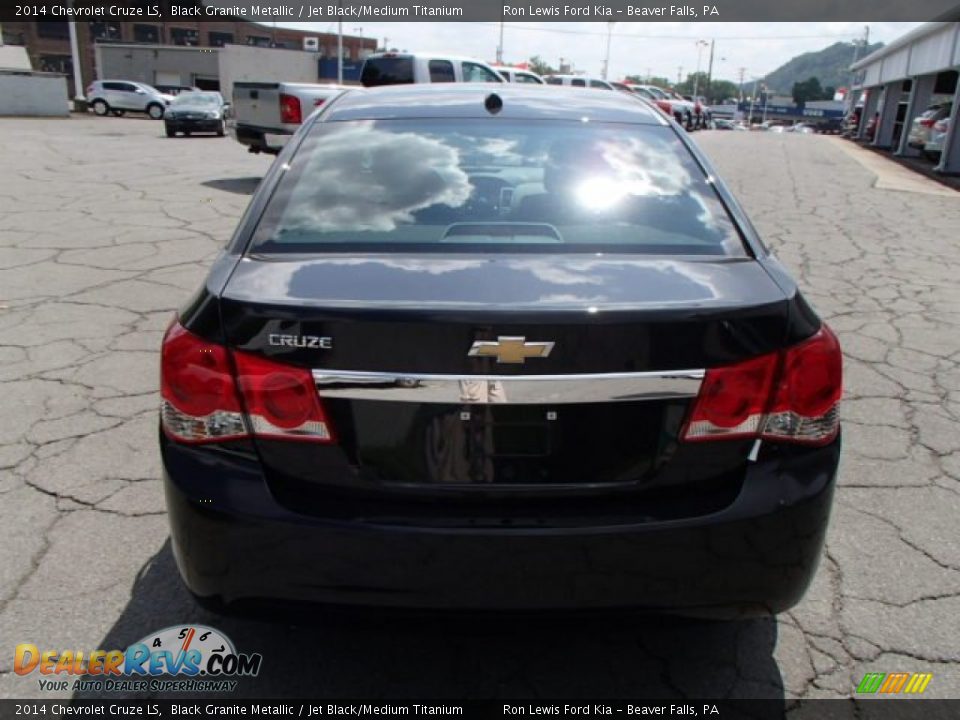2014 Chevrolet Cruze LS Black Granite Metallic / Jet Black/Medium Titanium Photo #7
