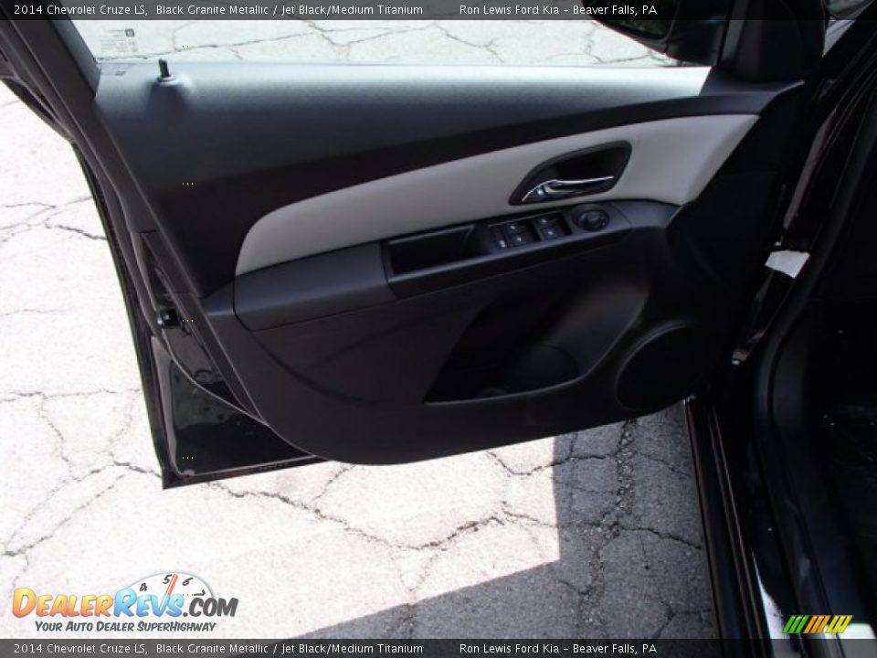 2014 Chevrolet Cruze LS Black Granite Metallic / Jet Black/Medium Titanium Photo #11