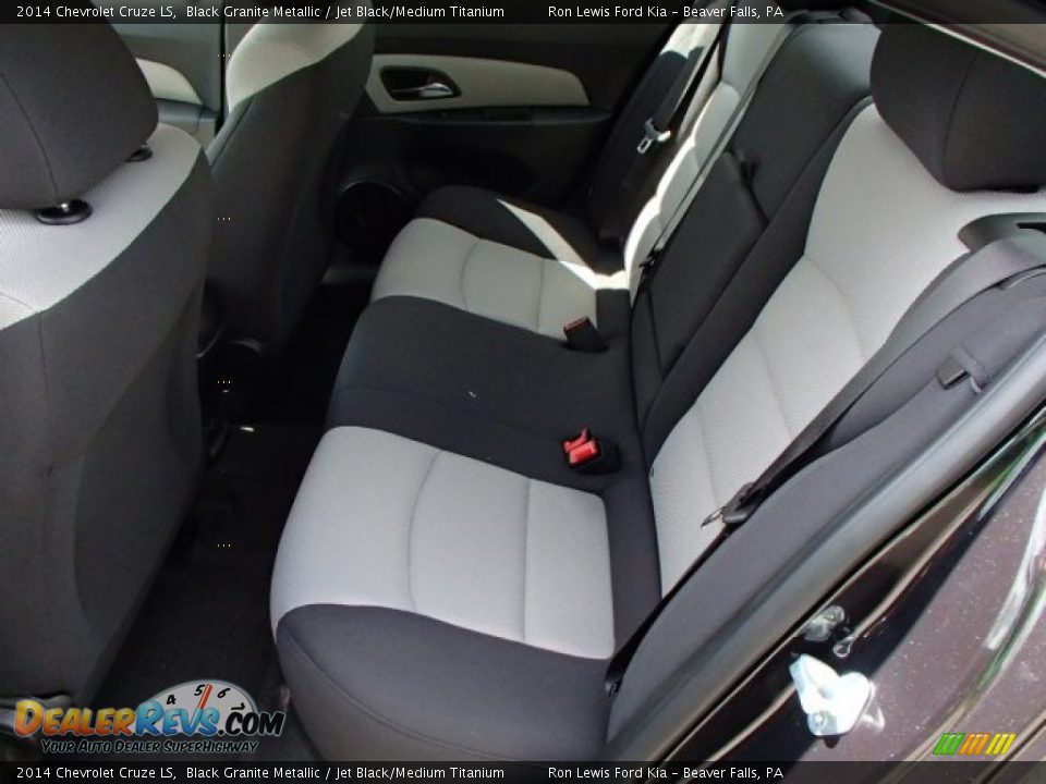2014 Chevrolet Cruze LS Black Granite Metallic / Jet Black/Medium Titanium Photo #12