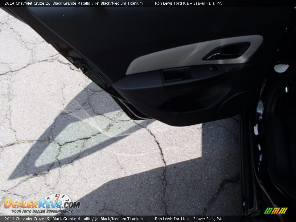 2014 Chevrolet Cruze LS Black Granite Metallic / Jet Black/Medium Titanium Photo #13