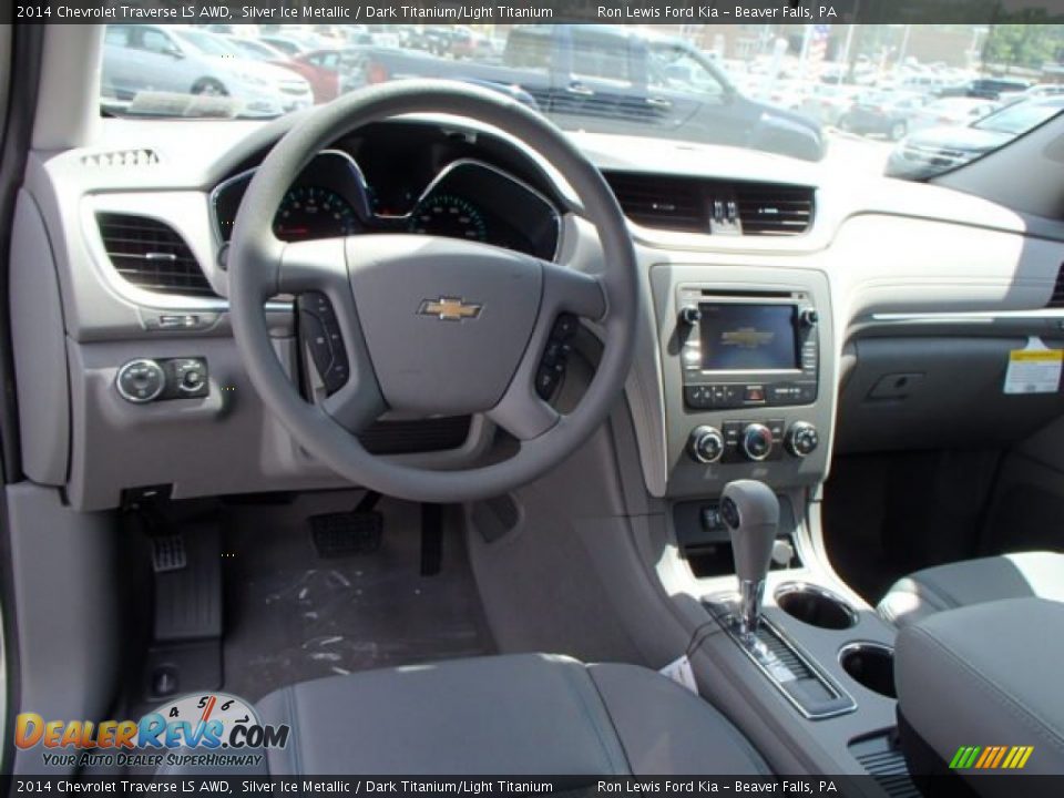 Dashboard of 2014 Chevrolet Traverse LS AWD Photo #13