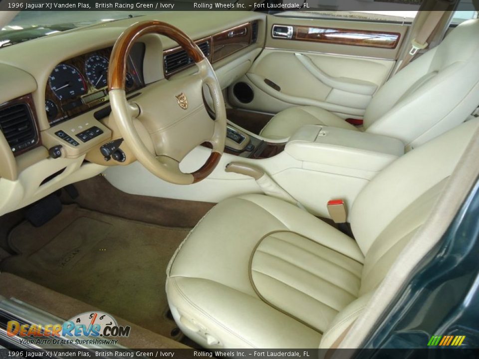Ivory Interior - 1996 Jaguar XJ Vanden Plas Photo #16