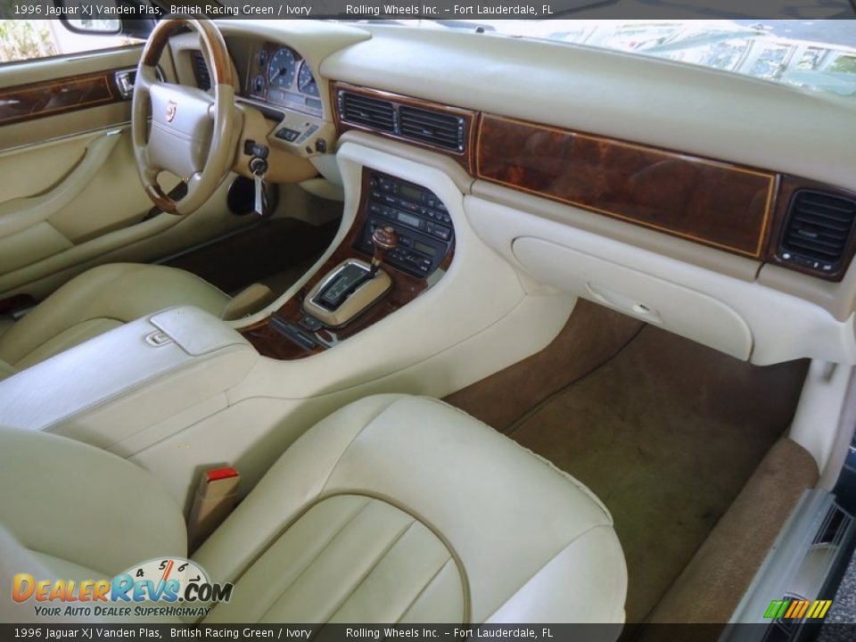Ivory Interior - 1996 Jaguar XJ Vanden Plas Photo #21