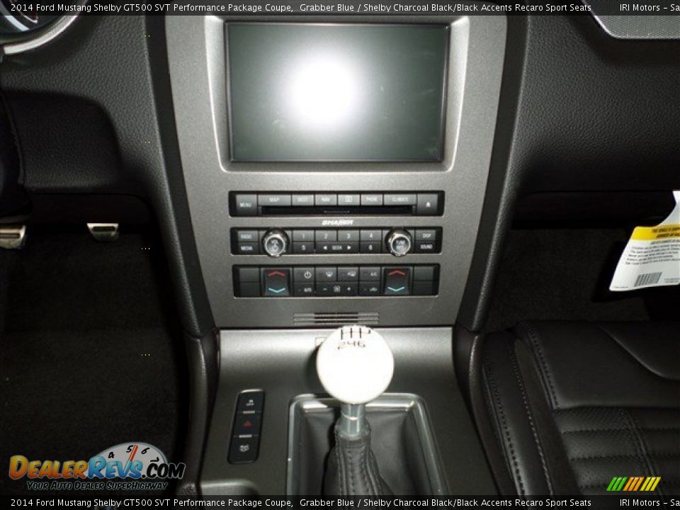 2014 Ford Mustang Shelby GT500 SVT Performance Package Coupe Grabber Blue / Shelby Charcoal Black/Black Accents Recaro Sport Seats Photo #16