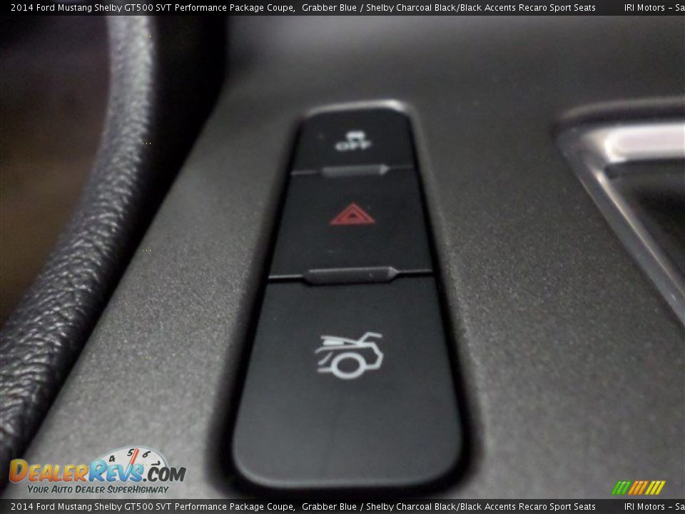 2014 Ford Mustang Shelby GT500 SVT Performance Package Coupe Grabber Blue / Shelby Charcoal Black/Black Accents Recaro Sport Seats Photo #18