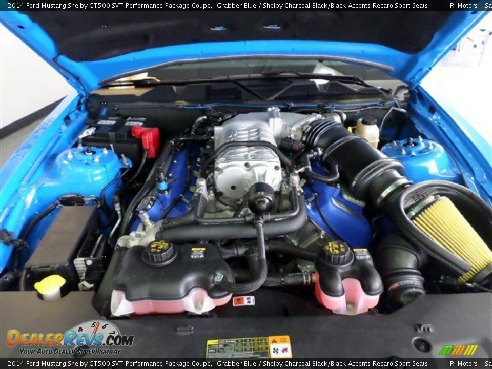 2014 Ford Mustang Shelby GT500 SVT Performance Package Coupe 5.8 Liter SVT Supercharged DOHC 32-Valve Ti-VCT V8 Engine Photo #20