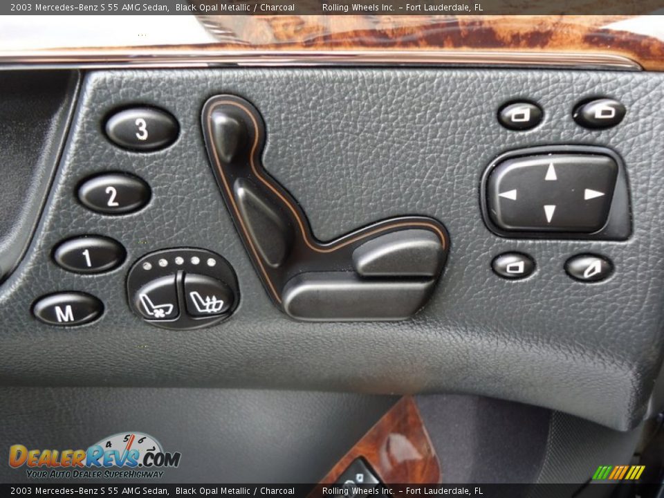 Controls of 2003 Mercedes-Benz S 55 AMG Sedan Photo #12