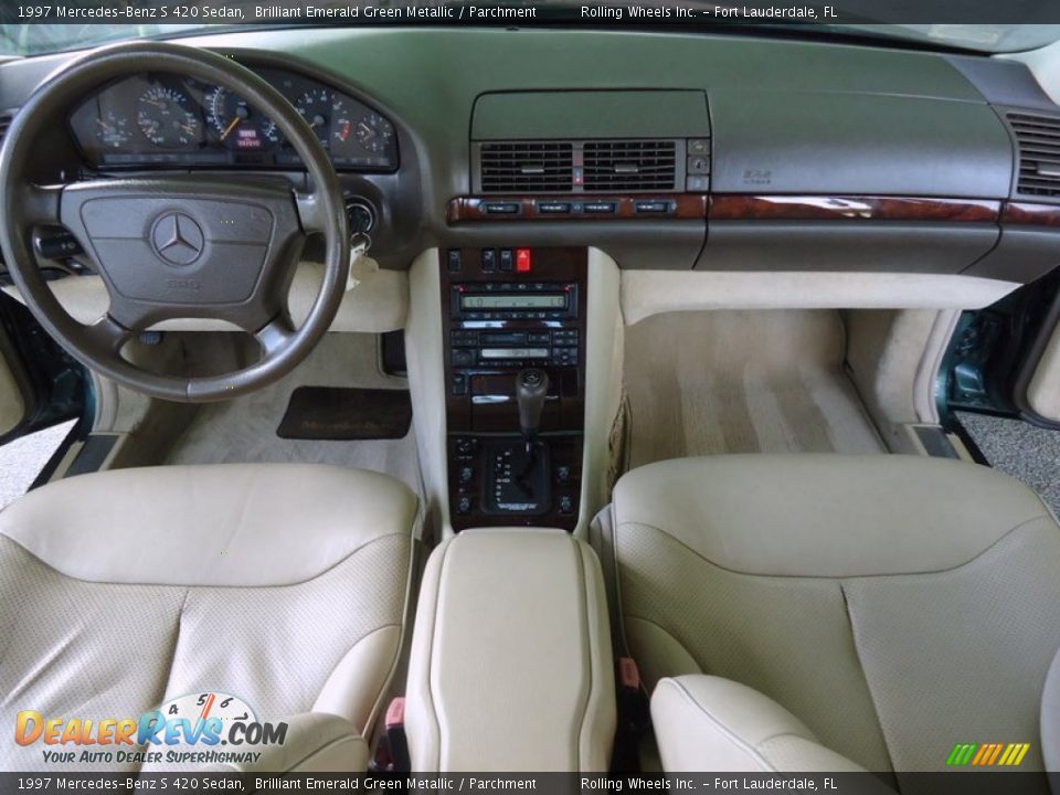 Dashboard of 1997 Mercedes-Benz S 420 Sedan Photo #2