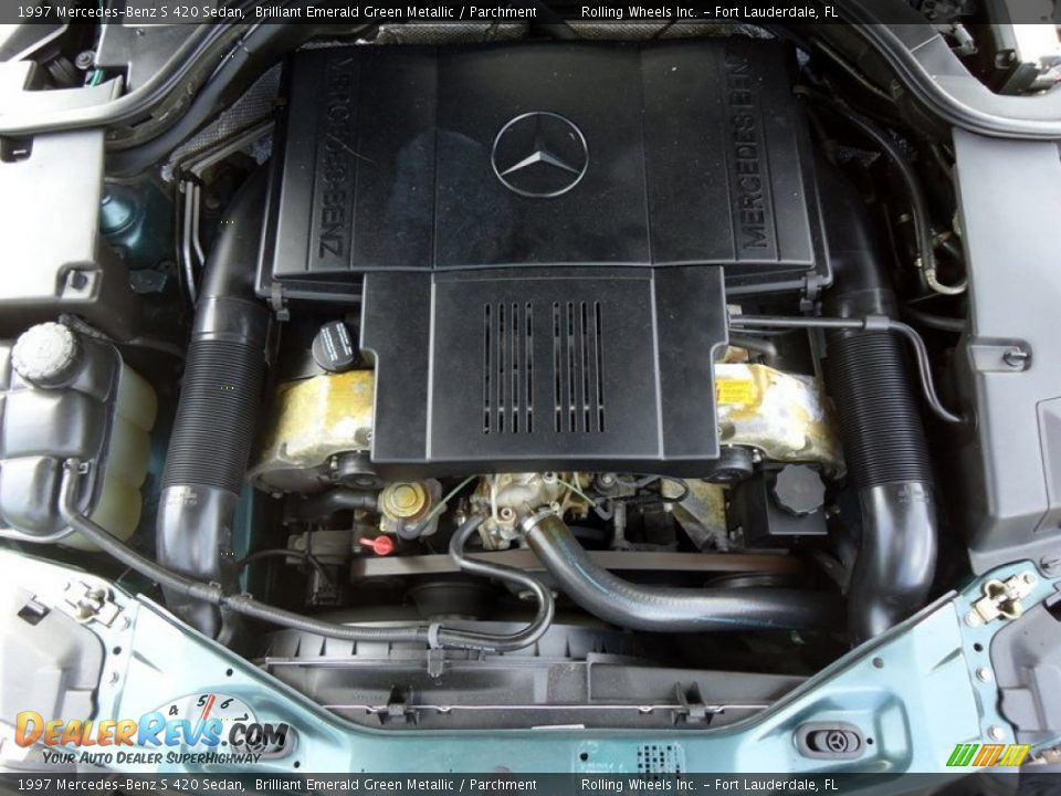 1997 Mercedes-Benz S 420 Sedan 4.2 Liter DOHC 32-Valve V8 Engine Photo #35