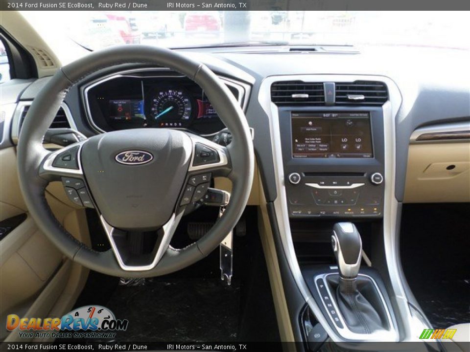 Dashboard of 2014 Ford Fusion SE EcoBoost Photo #14