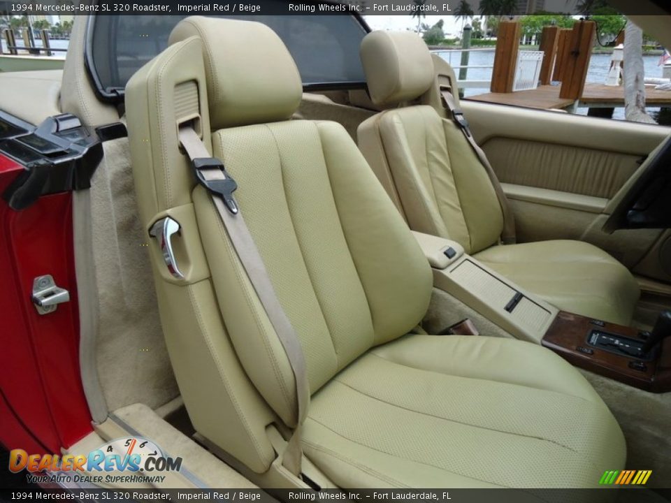 Front Seat of 1994 Mercedes-Benz SL 320 Roadster Photo #3