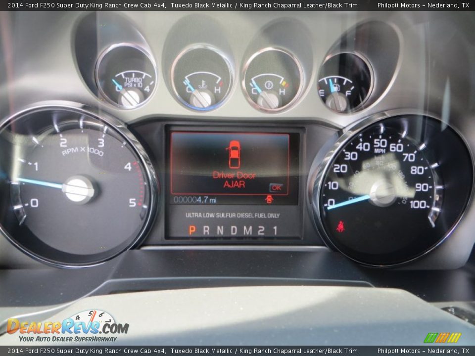 2014 Ford F250 Super Duty King Ranch Crew Cab 4x4 Tuxedo Black Metallic / King Ranch Chaparral Leather/Black Trim Photo #23