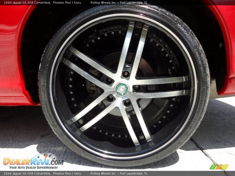 Custom Wheels of 1999 Jaguar XK XK8 Convertible Photo #20
