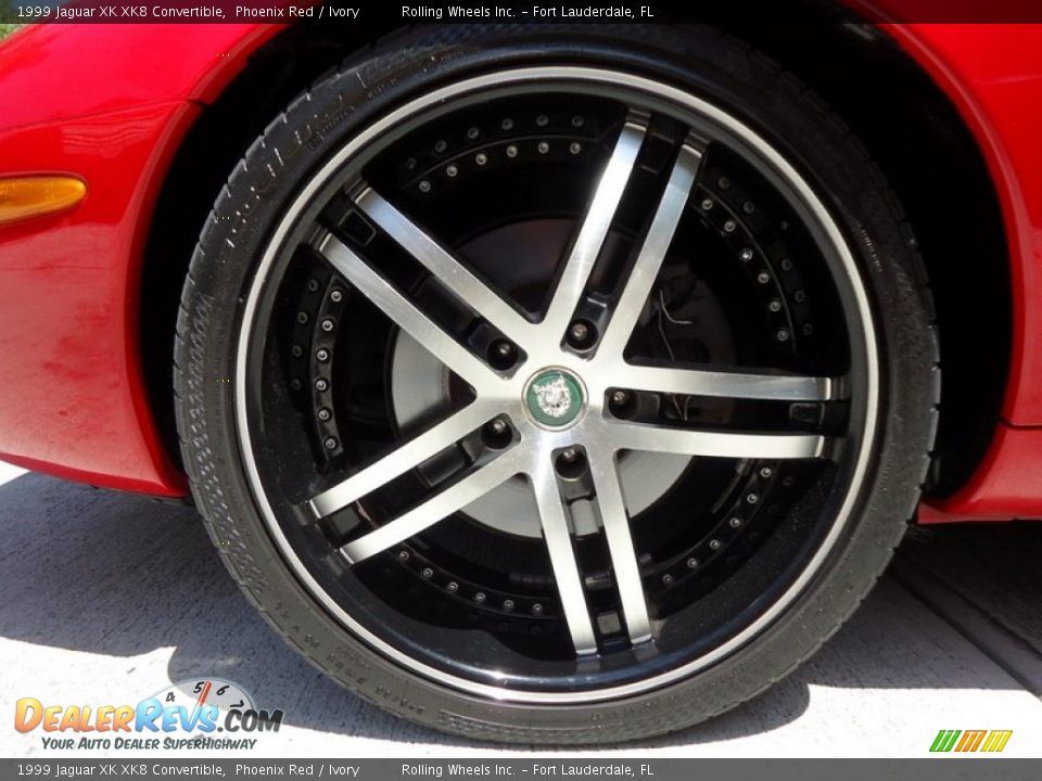 Custom Wheels of 1999 Jaguar XK XK8 Convertible Photo #23