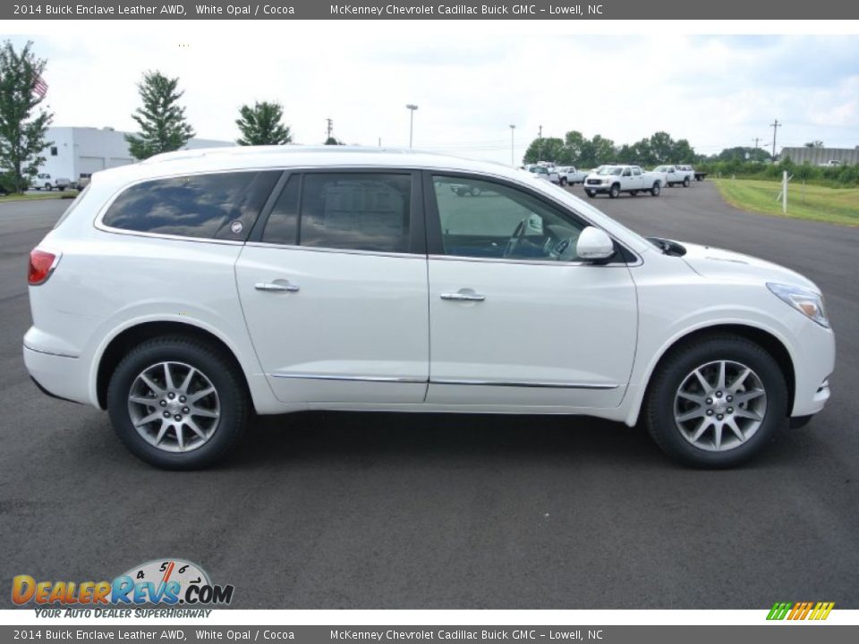 White Opal 2014 Buick Enclave Leather AWD Photo #6