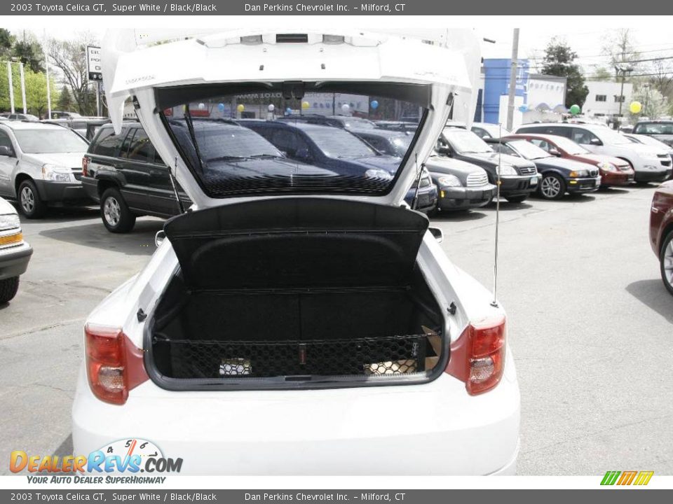 2003 Toyota Celica GT Super White / Black/Black Photo #7