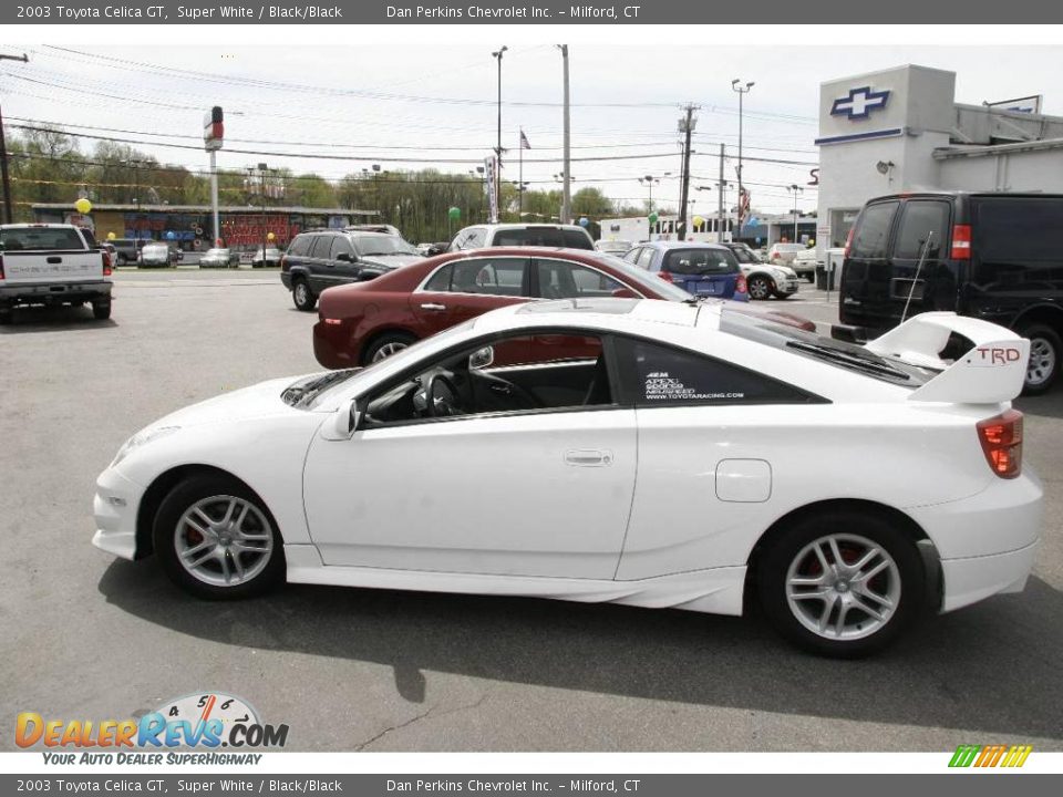 white 2003 toyota celica #5