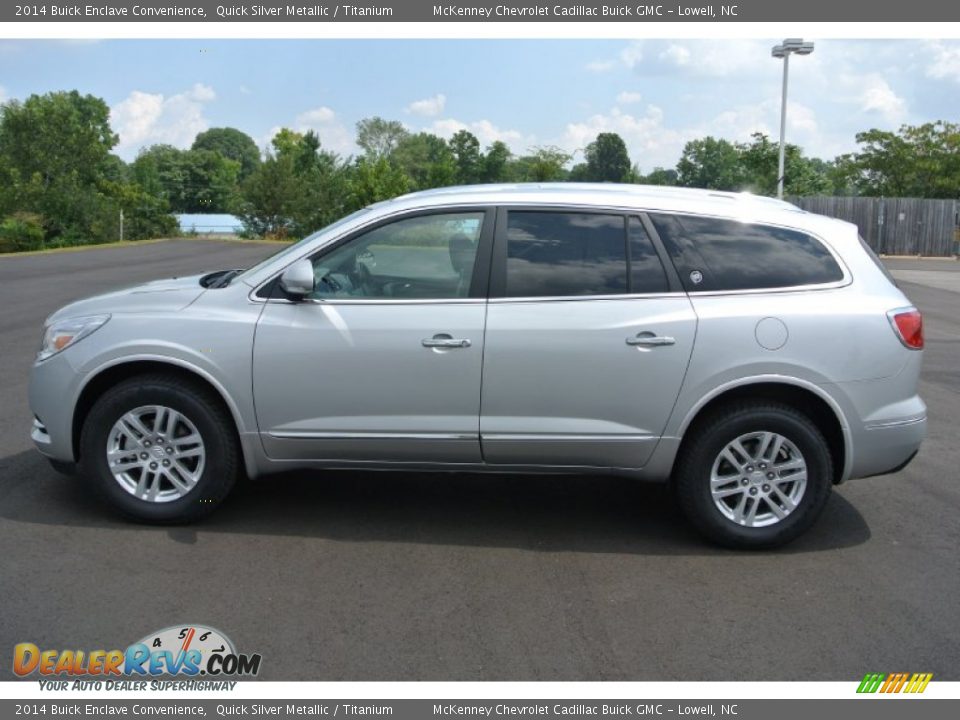 Quick Silver Metallic 2014 Buick Enclave Convenience Photo #3