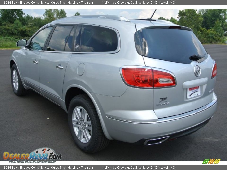 2014 Buick Enclave Convenience Quick Silver Metallic / Titanium Photo #4