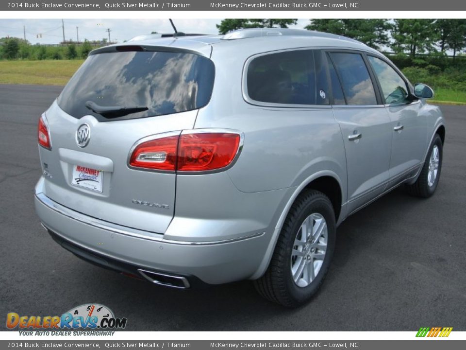 2014 Buick Enclave Convenience Quick Silver Metallic / Titanium Photo #5