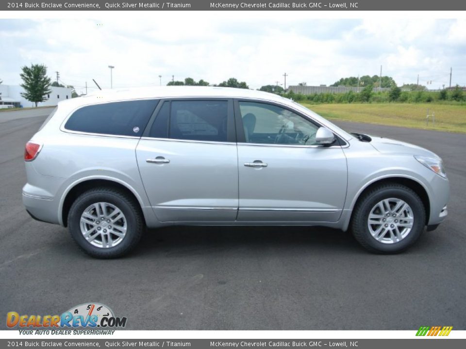 Quick Silver Metallic 2014 Buick Enclave Convenience Photo #6