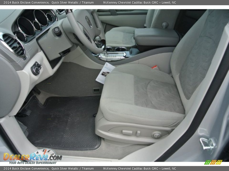 Titanium Interior - 2014 Buick Enclave Convenience Photo #8