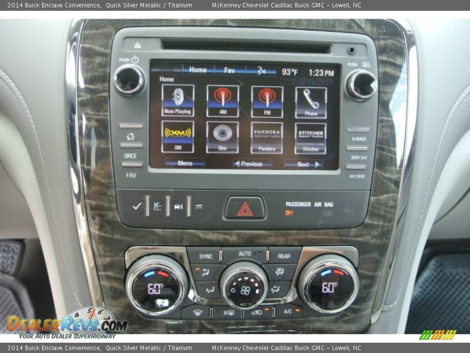 Controls of 2014 Buick Enclave Convenience Photo #11