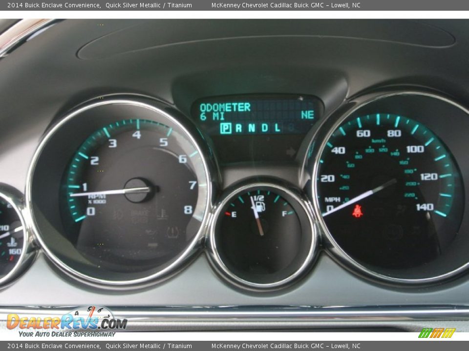 2014 Buick Enclave Convenience Gauges Photo #14