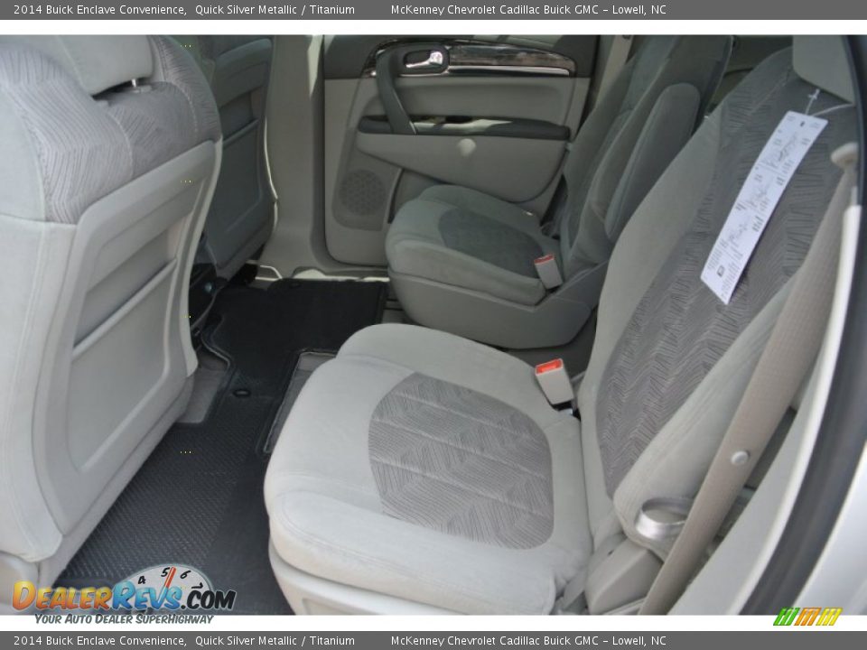 Rear Seat of 2014 Buick Enclave Convenience Photo #15