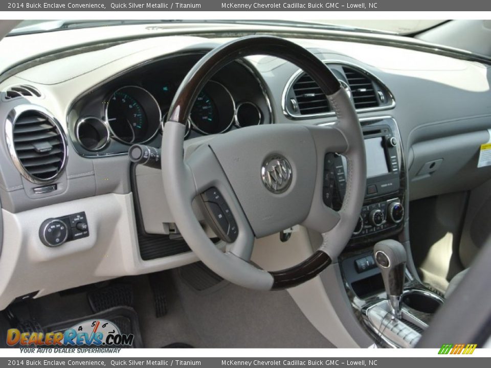 Dashboard of 2014 Buick Enclave Convenience Photo #21