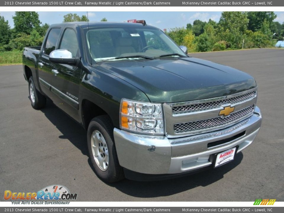 2013 Chevrolet Silverado 1500 LT Crew Cab Fairway Metallic / Light Cashmere/Dark Cashmere Photo #1