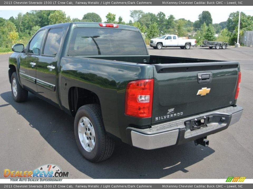 2013 Chevrolet Silverado 1500 LT Crew Cab Fairway Metallic / Light Cashmere/Dark Cashmere Photo #4