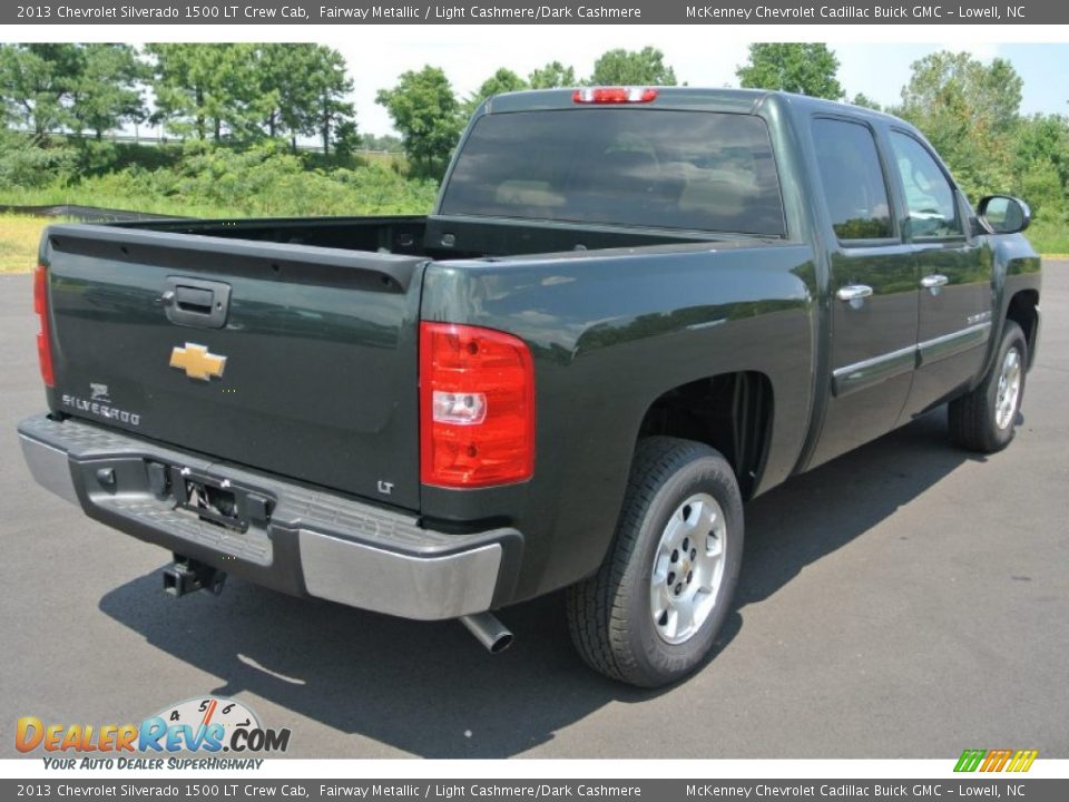 2013 Chevrolet Silverado 1500 LT Crew Cab Fairway Metallic / Light Cashmere/Dark Cashmere Photo #5