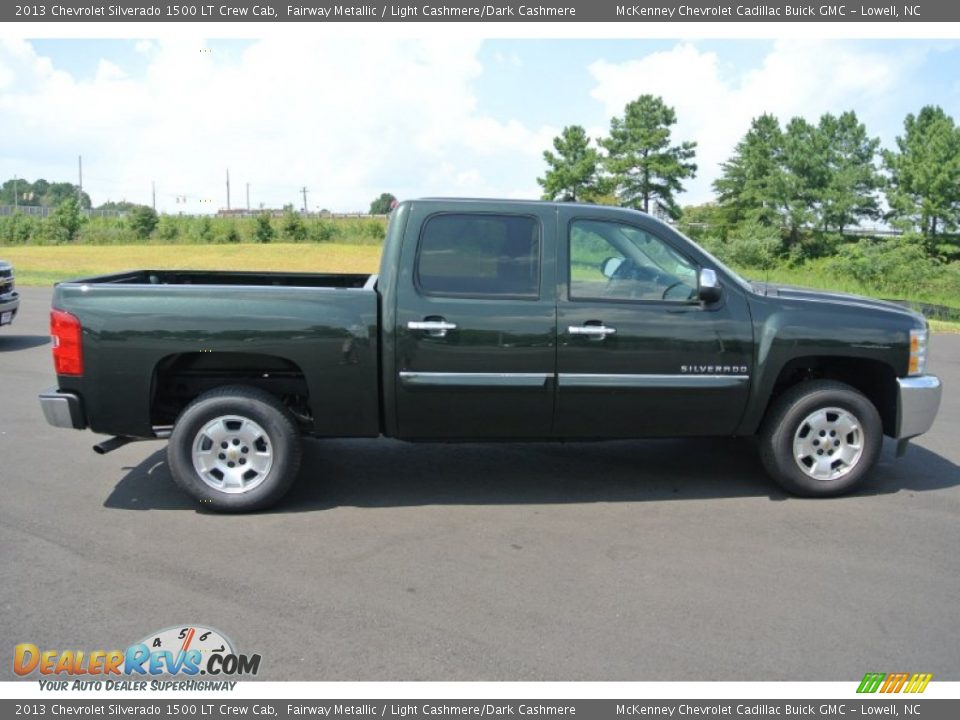 2013 Chevrolet Silverado 1500 LT Crew Cab Fairway Metallic / Light Cashmere/Dark Cashmere Photo #6