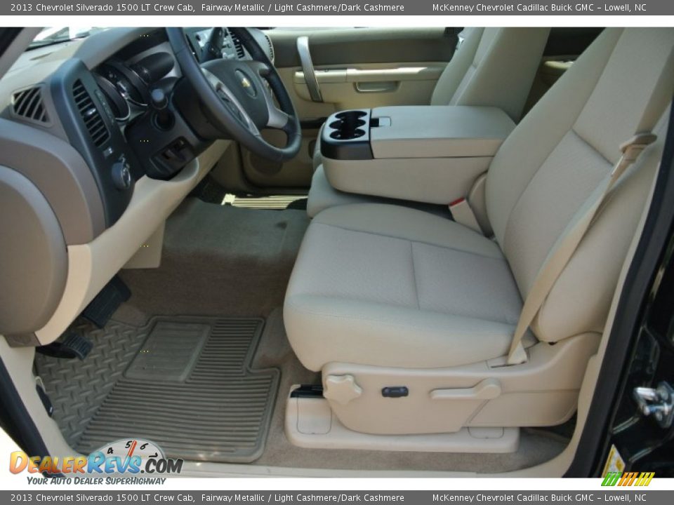 2013 Chevrolet Silverado 1500 LT Crew Cab Fairway Metallic / Light Cashmere/Dark Cashmere Photo #8