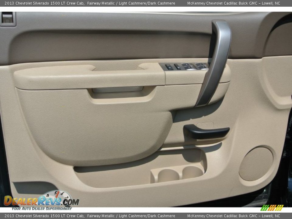 2013 Chevrolet Silverado 1500 LT Crew Cab Fairway Metallic / Light Cashmere/Dark Cashmere Photo #9