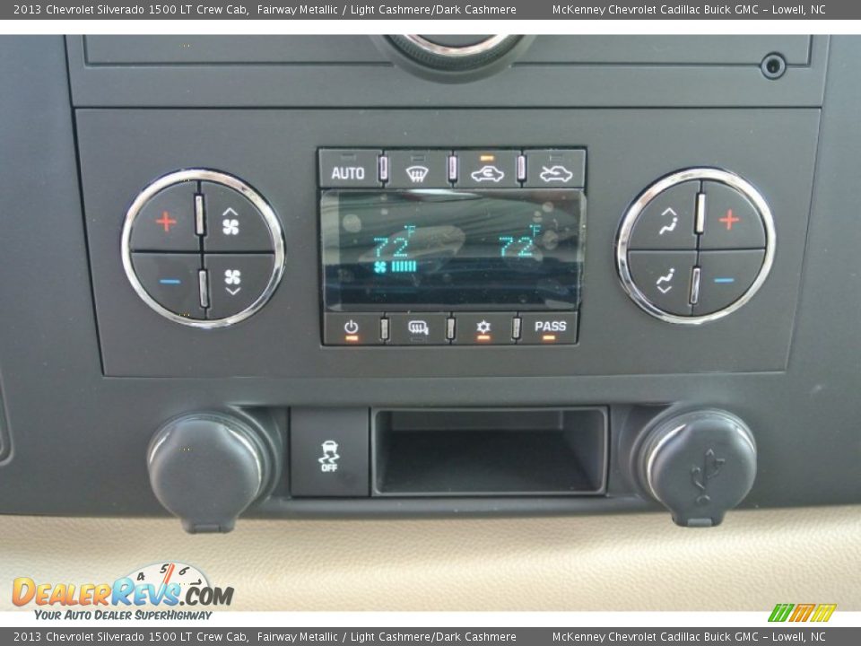 2013 Chevrolet Silverado 1500 LT Crew Cab Fairway Metallic / Light Cashmere/Dark Cashmere Photo #10