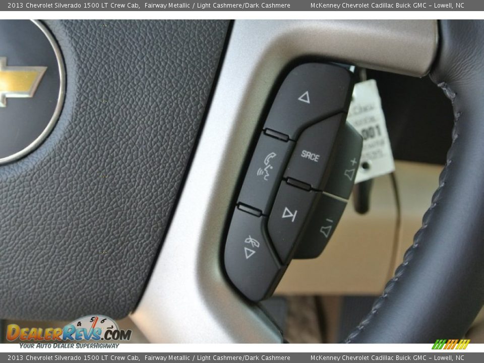 2013 Chevrolet Silverado 1500 LT Crew Cab Fairway Metallic / Light Cashmere/Dark Cashmere Photo #13