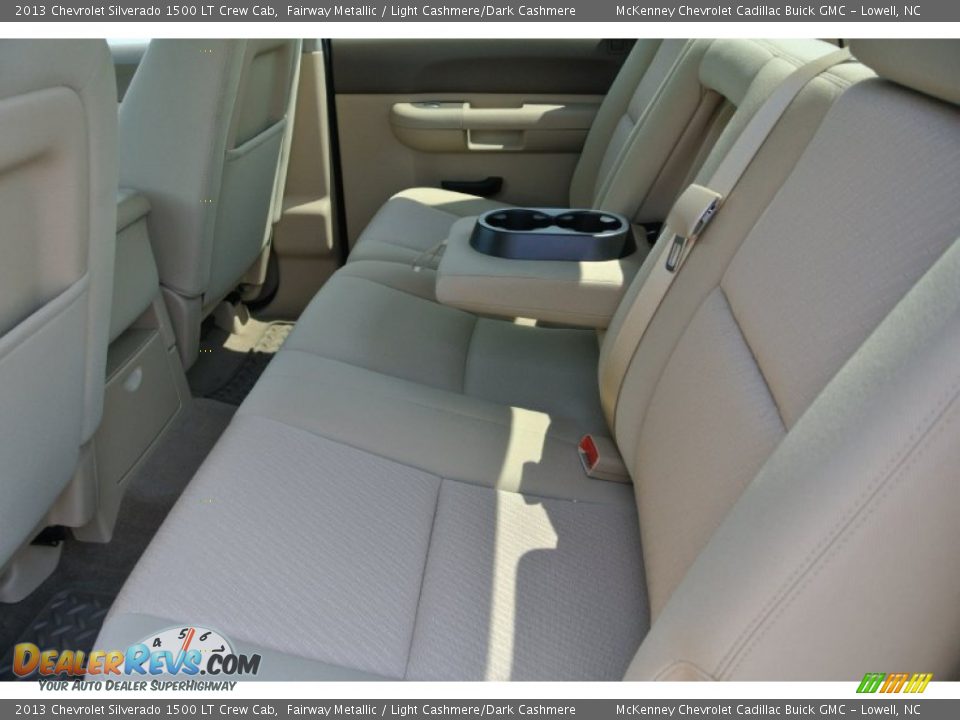 2013 Chevrolet Silverado 1500 LT Crew Cab Fairway Metallic / Light Cashmere/Dark Cashmere Photo #15