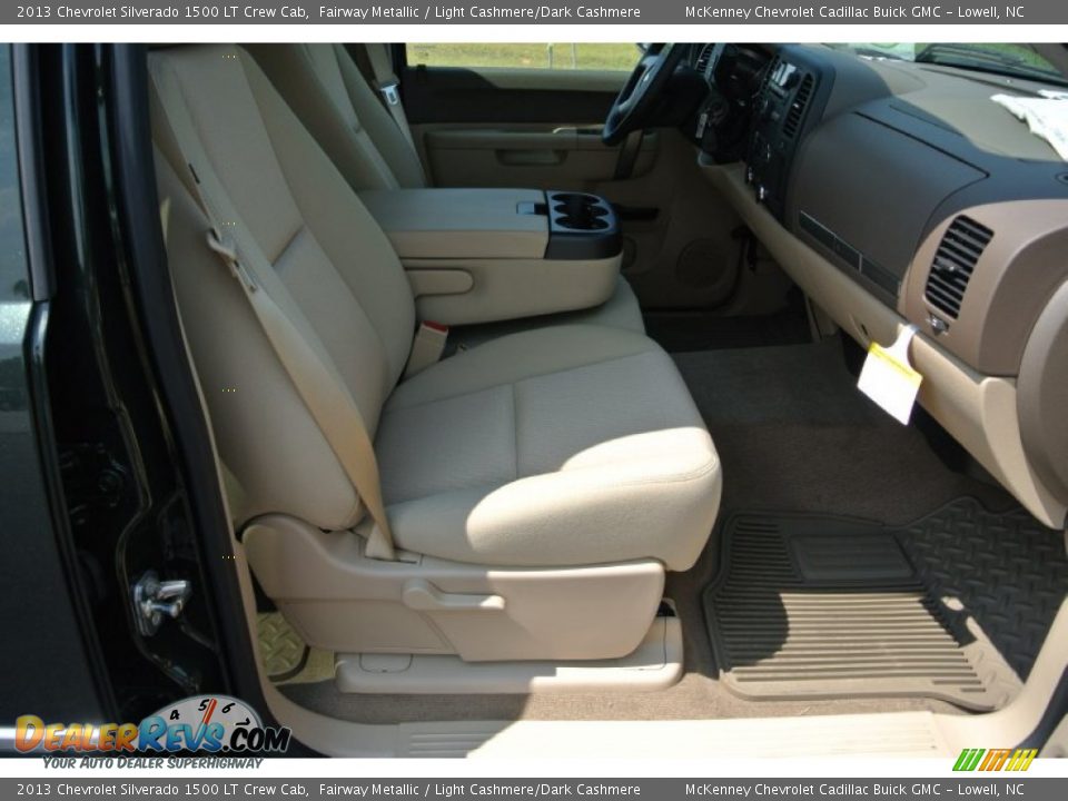 2013 Chevrolet Silverado 1500 LT Crew Cab Fairway Metallic / Light Cashmere/Dark Cashmere Photo #17