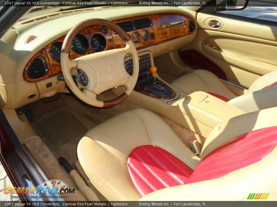 Cashmere Interior - 1997 Jaguar XK XK8 Convertible Photo #27