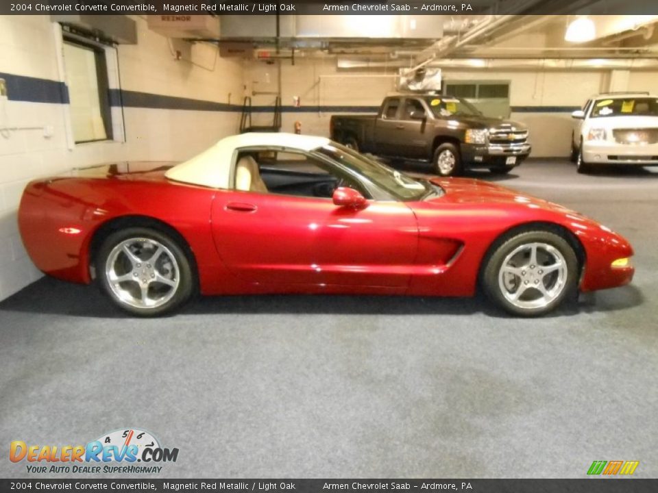 Magnetic Red Metallic 2004 Chevrolet Corvette Convertible Photo #4
