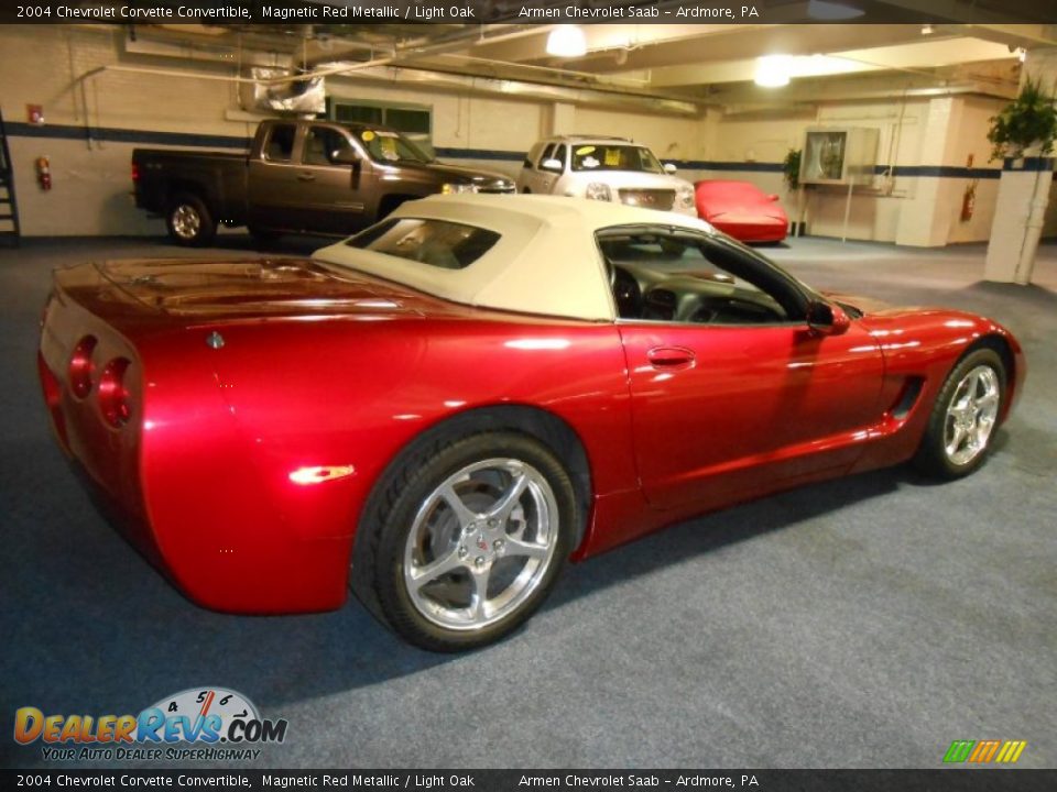 Magnetic Red Metallic 2004 Chevrolet Corvette Convertible Photo #5